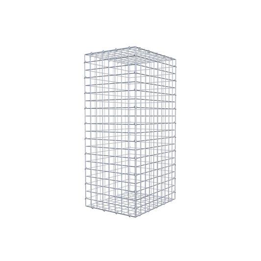 Gabion 100 cm x 50 cm x 40 cm (L x H x D), mesh size 5 cm x 5 cm, C-ring