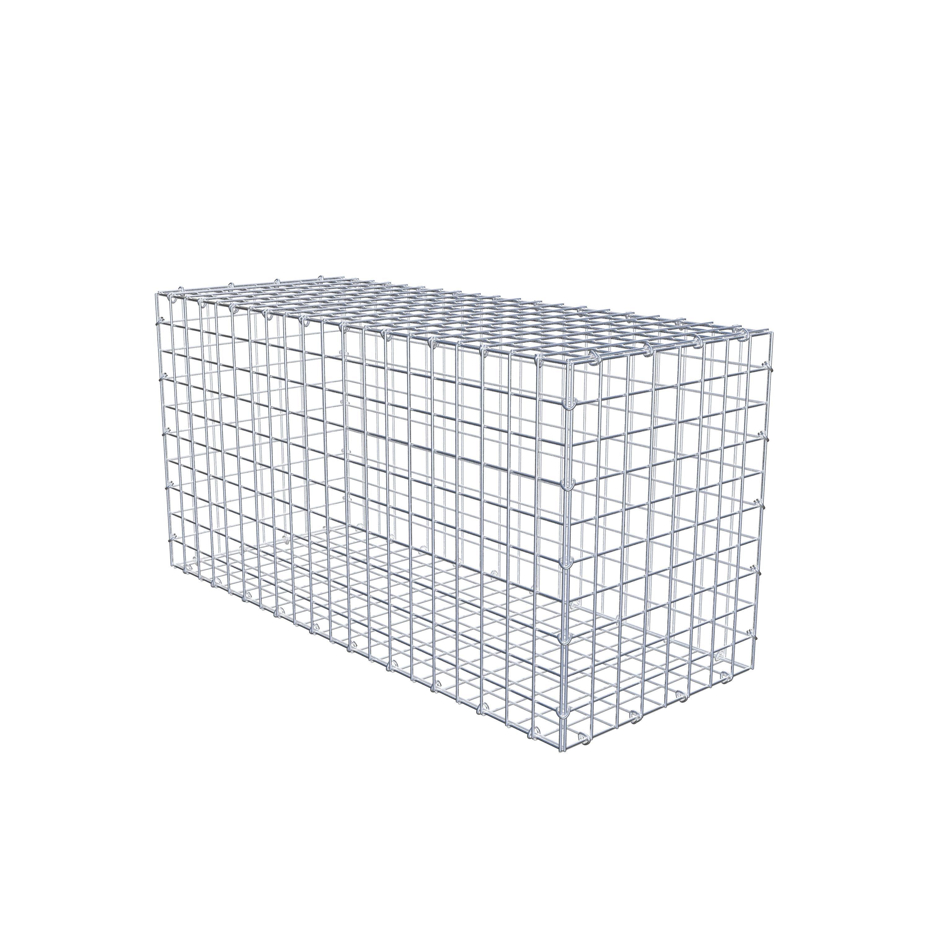 Gabion 100 cm x 50 cm x 40 cm (L x H x D), maskestørrelse 5 cm x 5 cm, C-ring