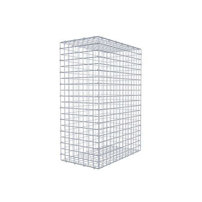 Gabione 100 cm x 70 cm x 40 cm (L x H x T), Maschenweite 5 cm x 5 cm, C-Ring