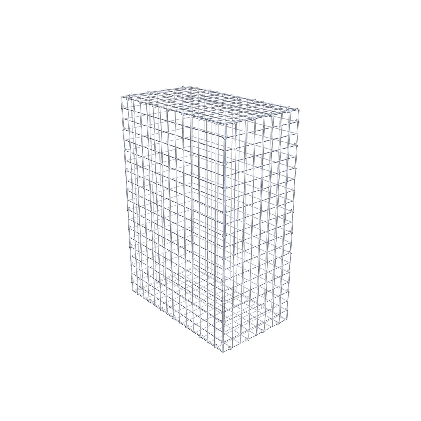 Gabione 100 cm x 70 cm x 40 cm (L x H x T), Maschenweite 5 cm x 5 cm, C-Ring