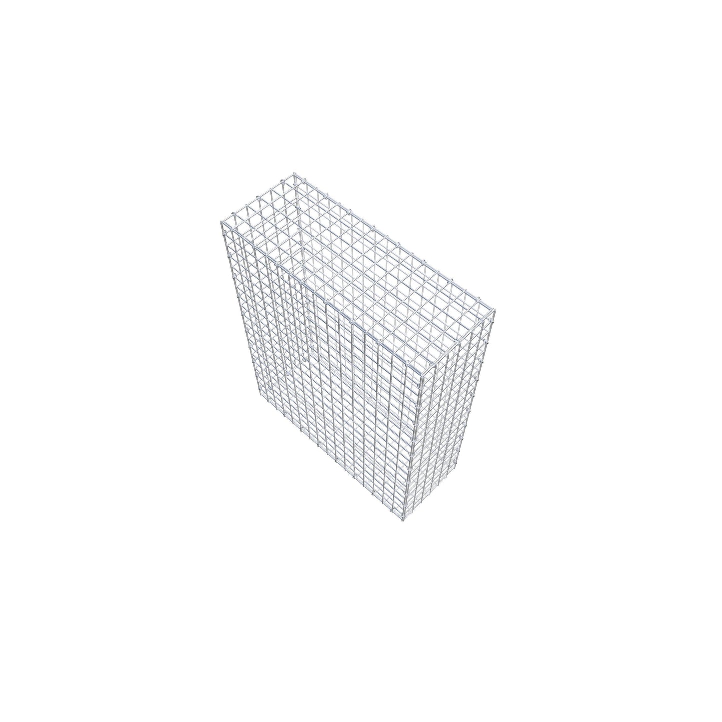 Gabione 100 cm x 80 cm x 30 cm (L x H x T), Maschenweite 5 cm x 5 cm, C-Ring