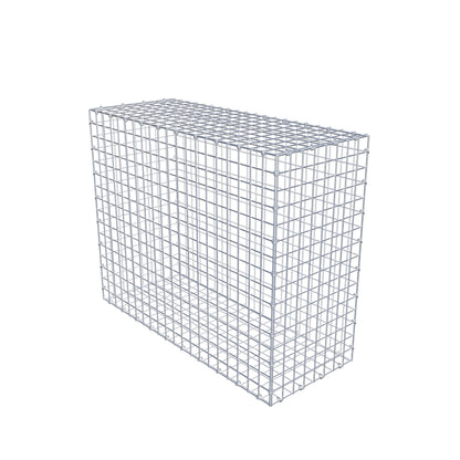 Gabbione 100 cm x 80 cm x 40 cm (L x H x P), maglia 5 cm x 5 cm, anello a C
