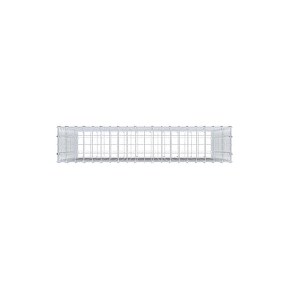 Gabion 100 cm x 90 cm x 20 cm (L x H x D), mesh size 5 cm x 5 cm, C-ring