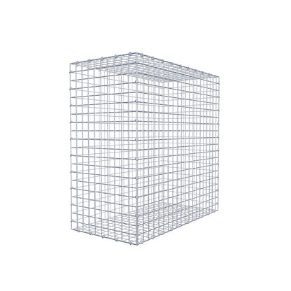 Gabion 100 cm x 100 cm x 50 cm (L x H x D), mesh size 5 cm x 5 cm, C-ring