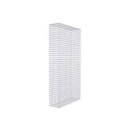 Schanskorf 200 cm x 100 cm x 30 cm (L x H x D), maaswijdte 5 cm x 5 cm, C-ring