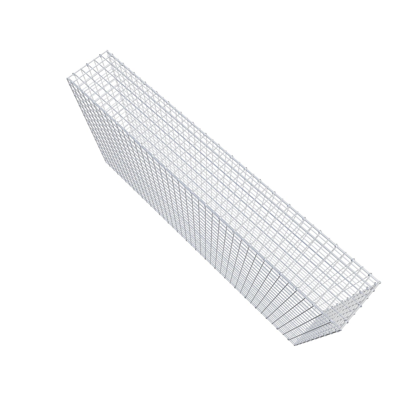 Schanskorf 200 cm x 100 cm x 30 cm (L x H x D), maaswijdte 5 cm x 5 cm, C-ring
