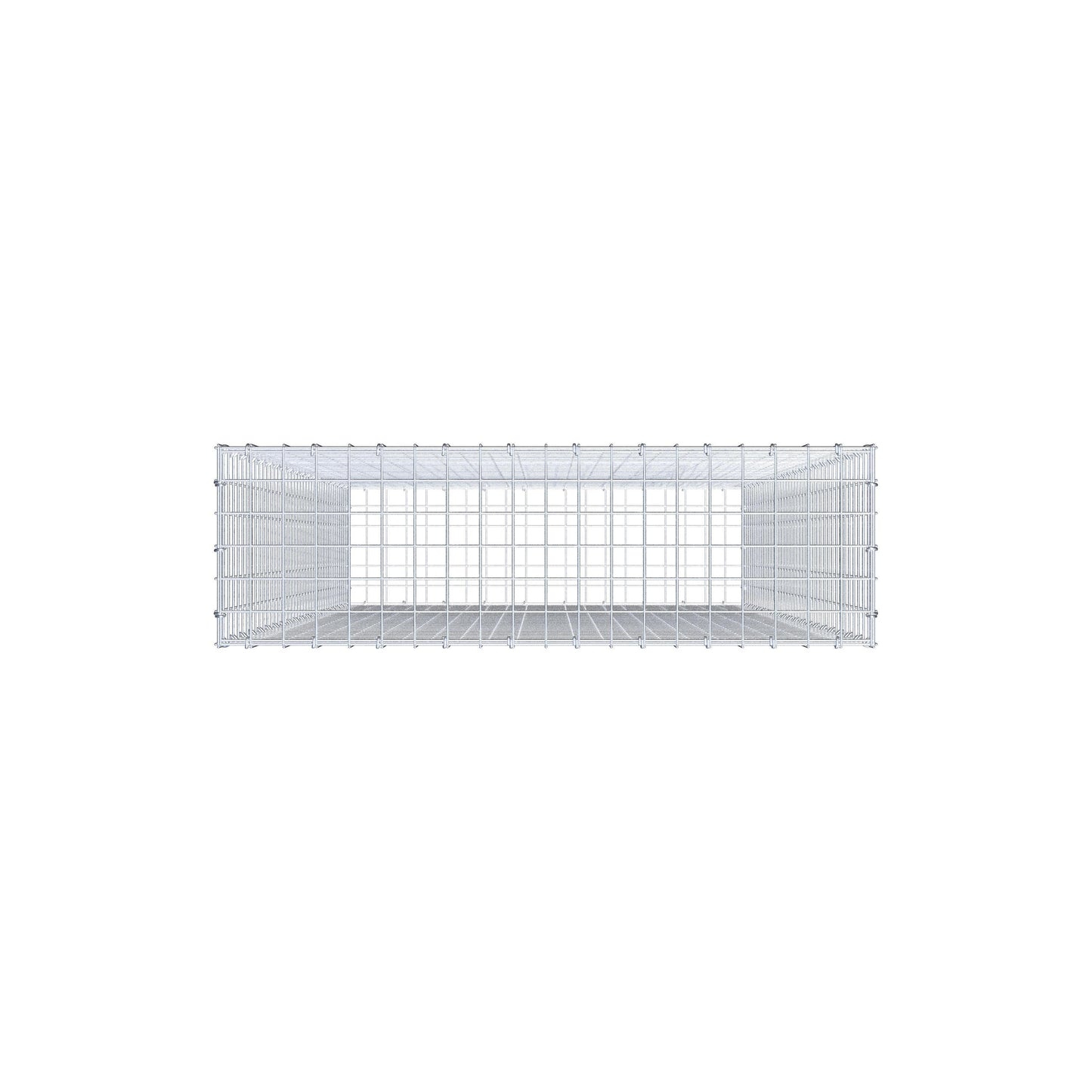 Schanskorf 200 cm x 100 cm x 30 cm (L x H x D), maaswijdte 5 cm x 5 cm, C-ring