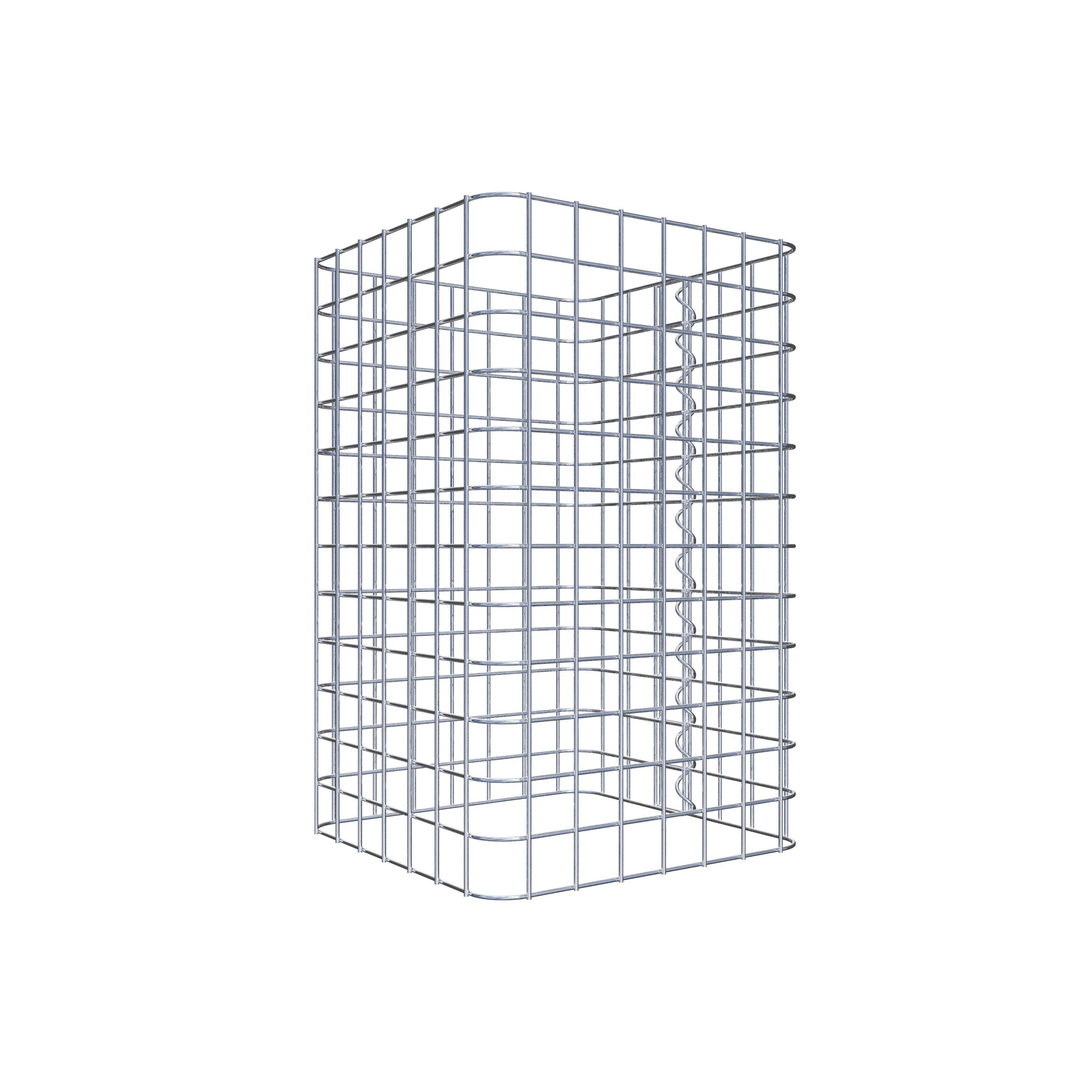 Gabion column 42 x 42 cm MW 5 x 5 cm square