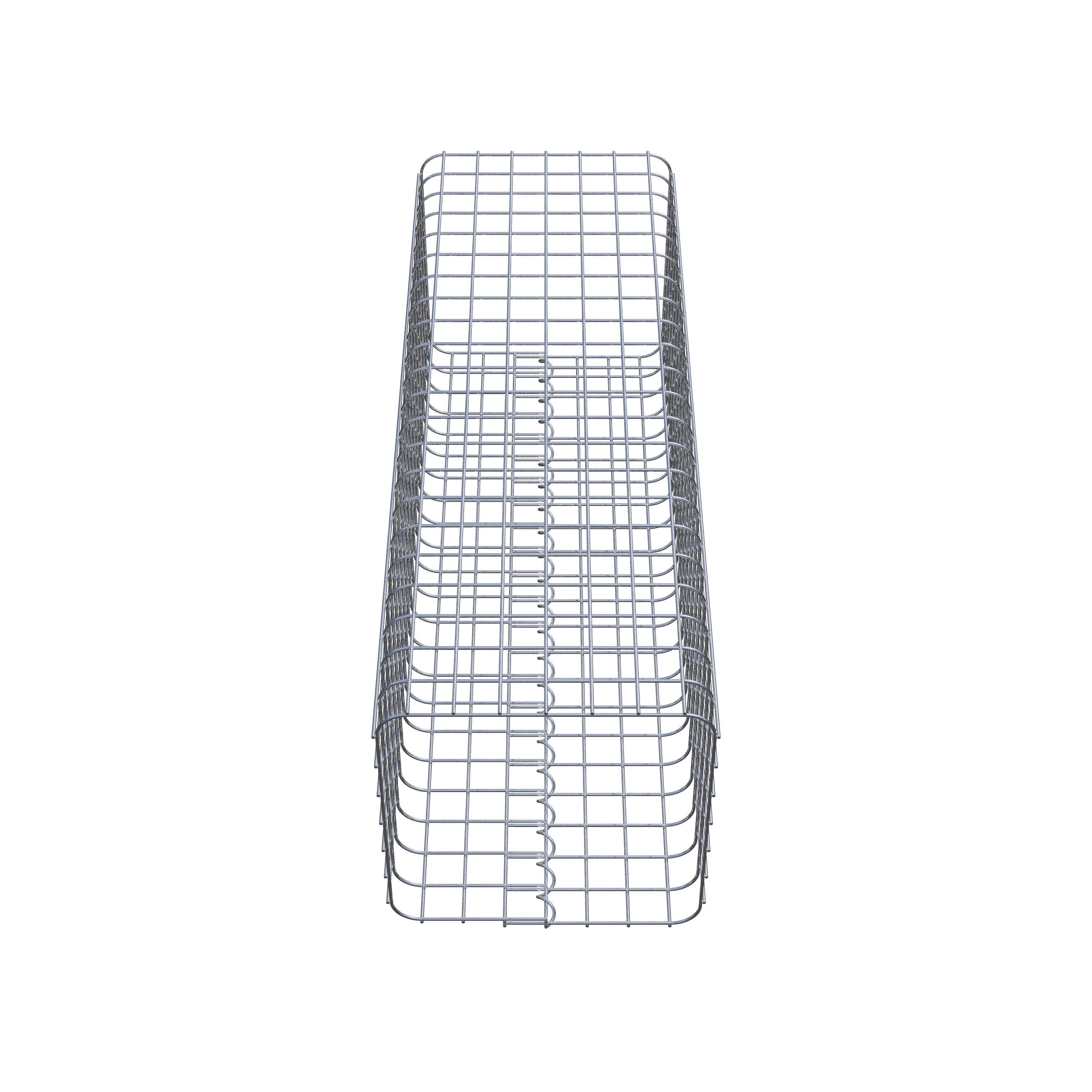 Gabion column 42 x 42 cm MW 5 x 5 cm square