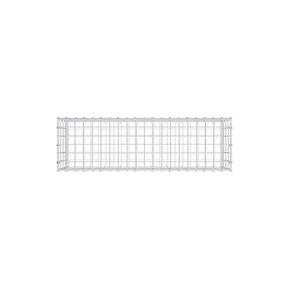Gabion 100 cm x 40 cm x 30 cm (L x H x D), mesh size 5 cm x 10 cm, C-ring