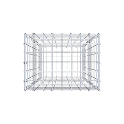 Gabion 100 cm x 40 cm x 30 cm (L x H x D), mesh size 5 cm x 10 cm, C-ring