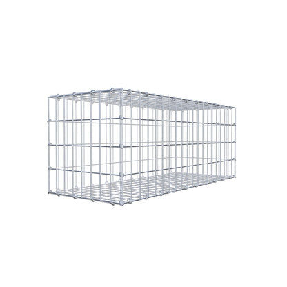 Gabion 100 cm x 40 cm x 40 cm (L x H x P), mailles 5 cm x 10 cm, anneau en C