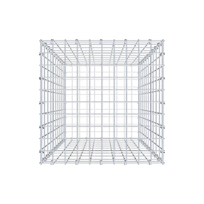 Gabion 100 cm x 50 cm x 50 cm (L x H x D), maskestørrelse 5 cm x 10 cm, C-ring