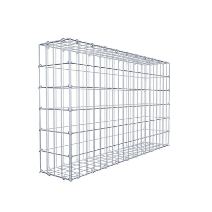 Gabion 100 cm x 60 cm x 20 cm (L x H x D), maskstorlek 5 cm x 10 cm, C-ring