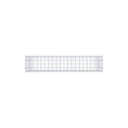 Gabion 100 cm x 60 cm x 20 cm (L x H x D), maskstorlek 5 cm x 10 cm, C-ring