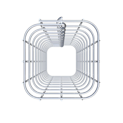 Gabionsøjle 17 x 17 cm, MW 5 x 5 cm kvadratisk