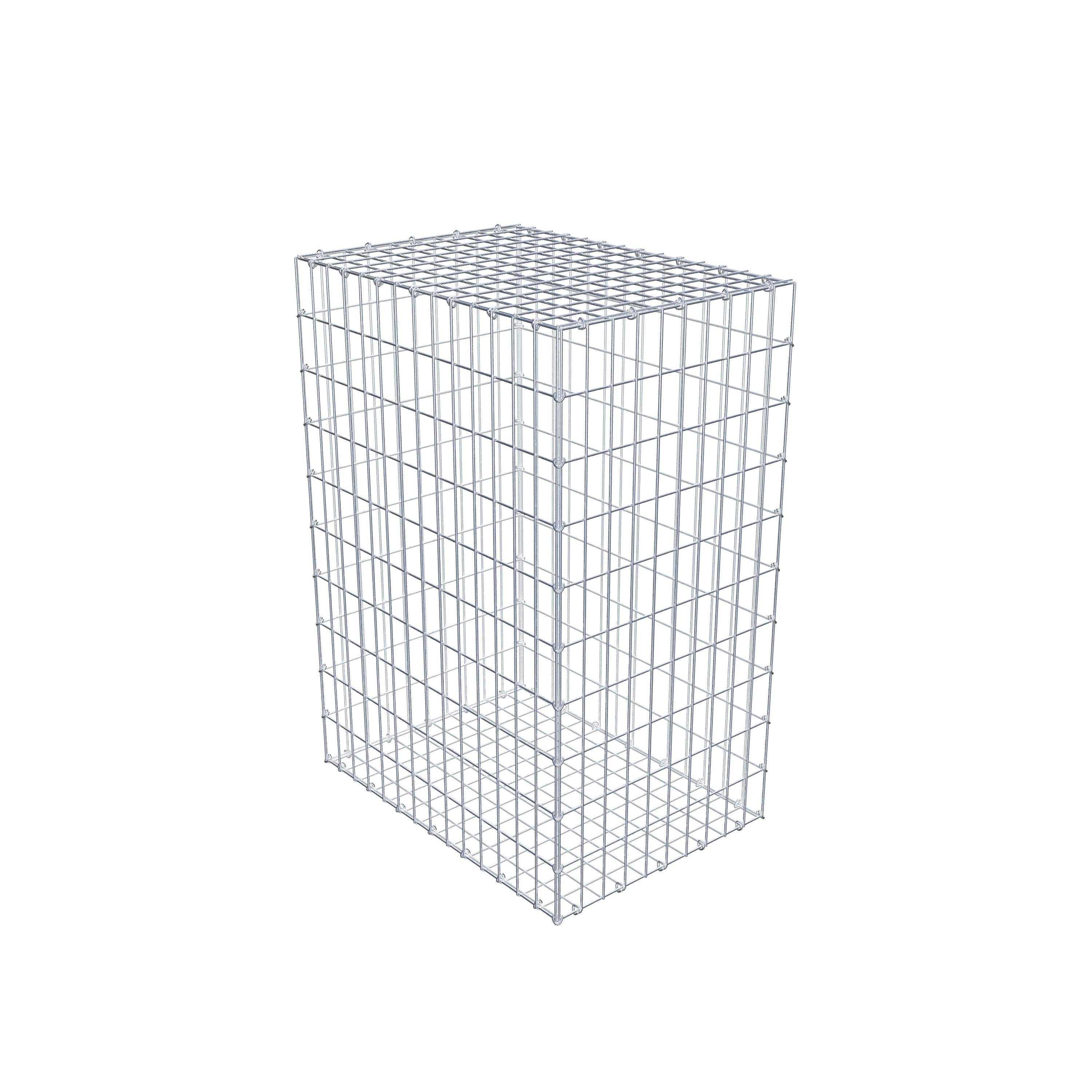 Gabion 100 cm x 70 cm x 50 cm (L x H x D), mesh size 5 cm x 10 cm, C-ring