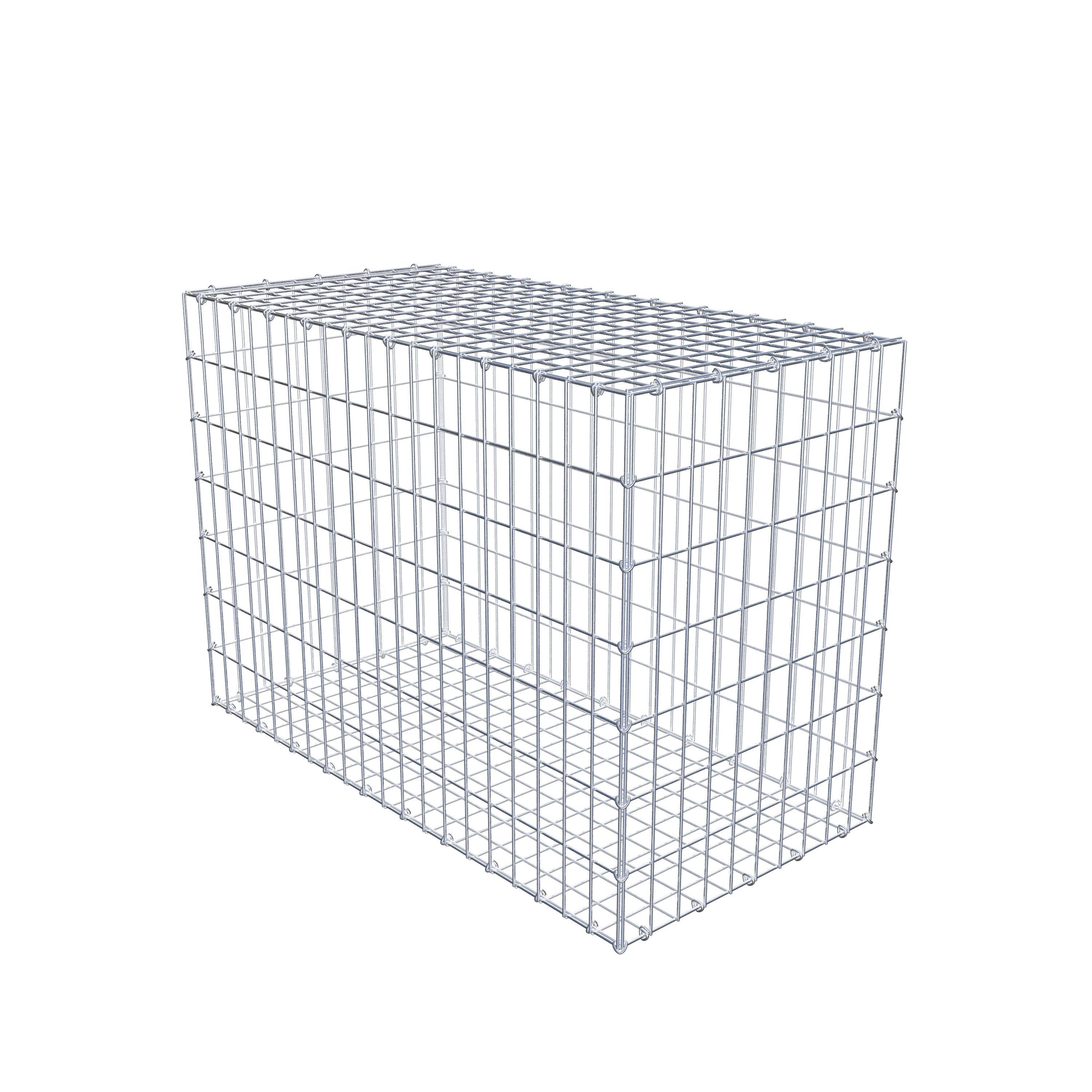 Gabion 100 cm x 70 cm x 50 cm (L x H x D), mesh size 5 cm x 10 cm, C-ring