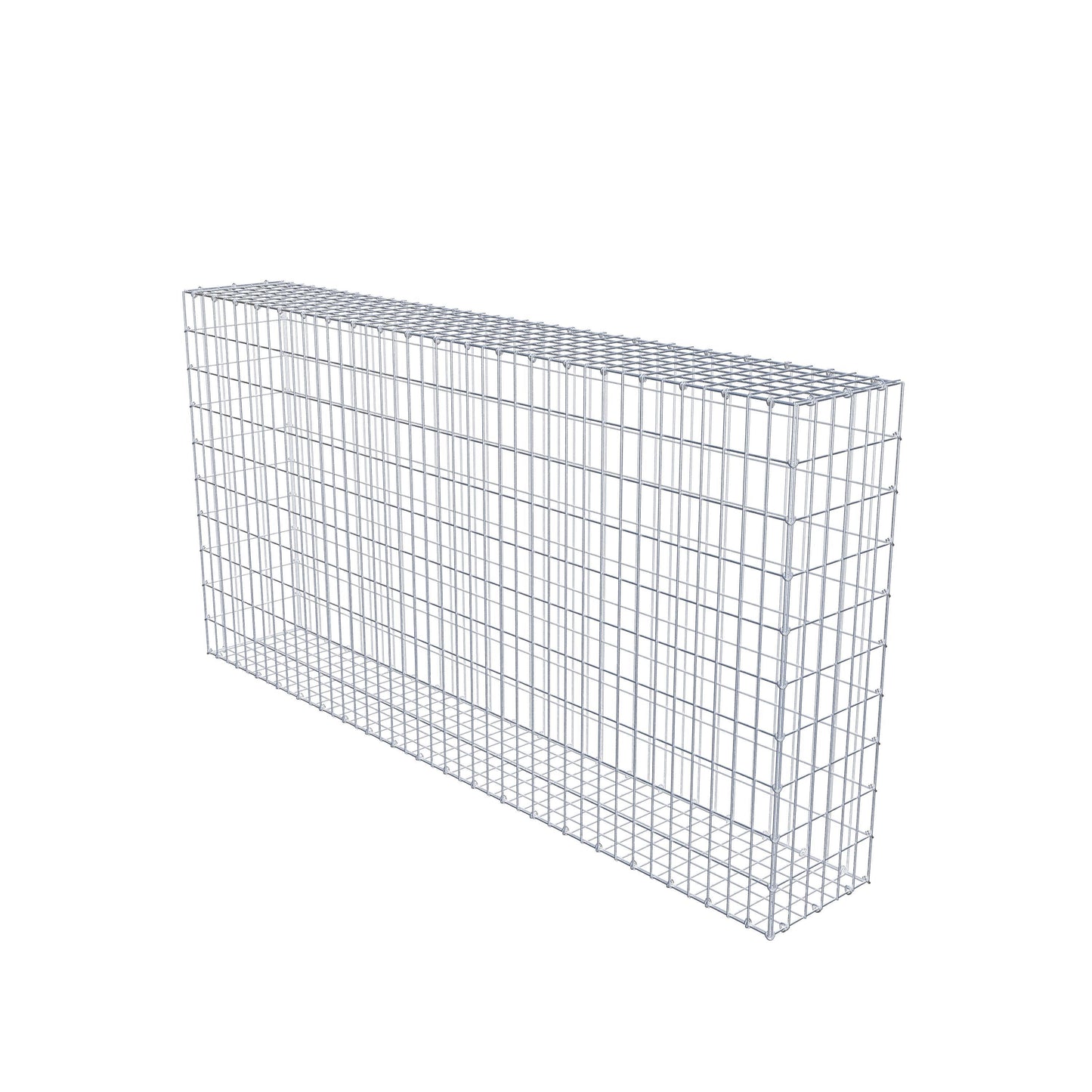 Gabion 200 cm x 100 cm x 30 cm (L x H x D), maskstorlek 5 cm x 10 cm, C-ring