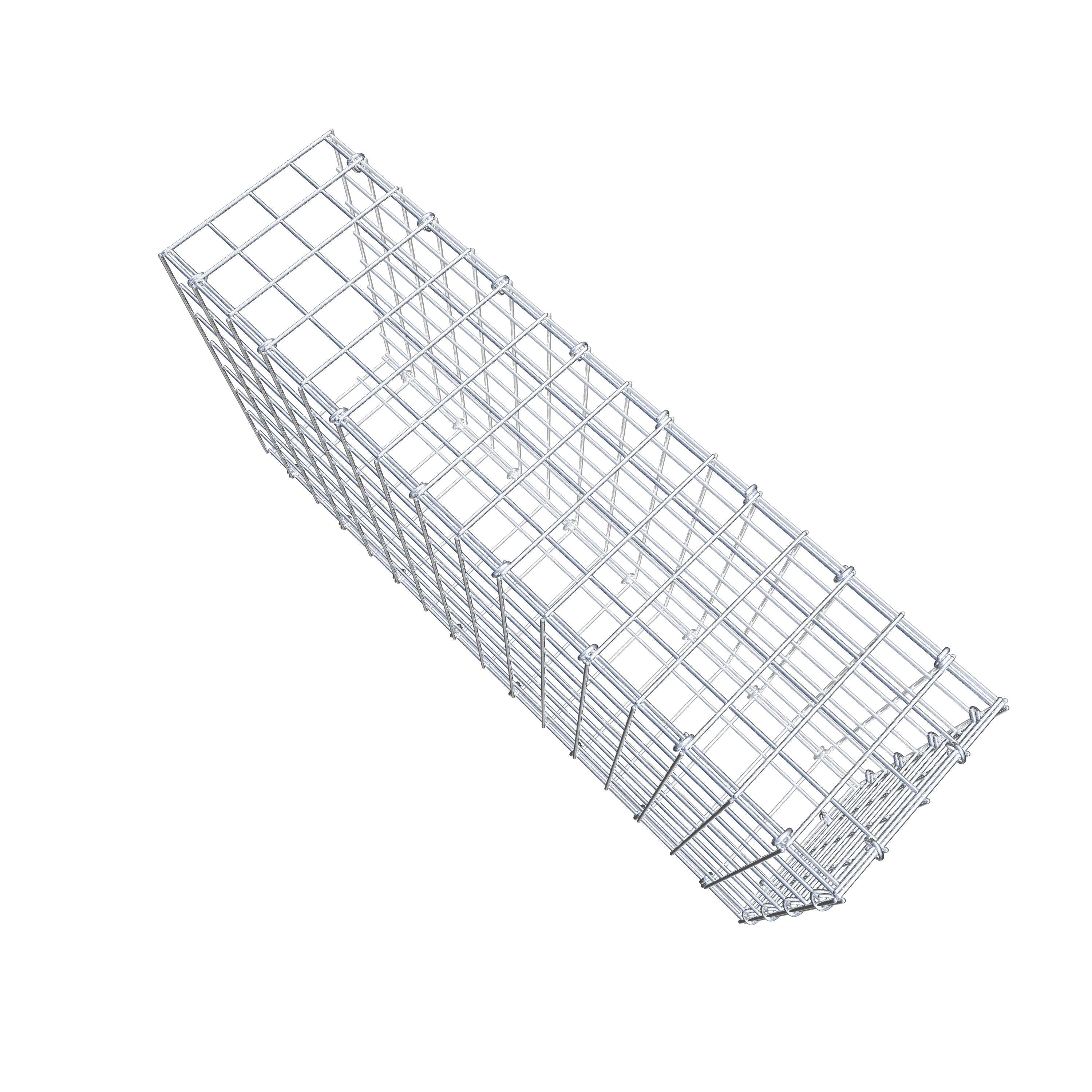 Gabião Tipo 2 80 cm x 40 cm x 20 cm (C x A x P), malhagem 5 cm x 5 cm, anel C