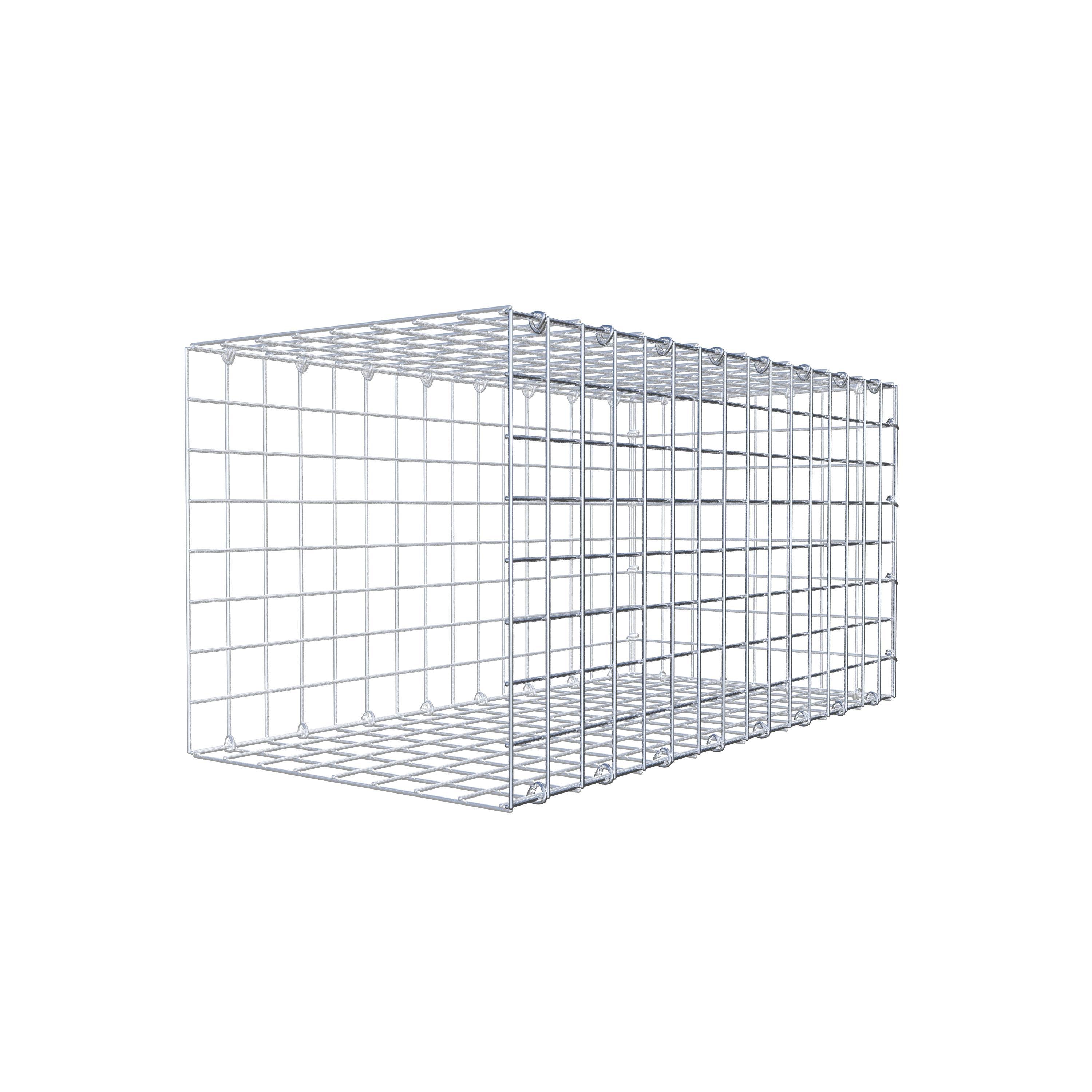 Pila adicional tipo 2 80 cm x 40 cm x 40 cm (L x A x P), malla 5 cm x 5 cm, anillo en C