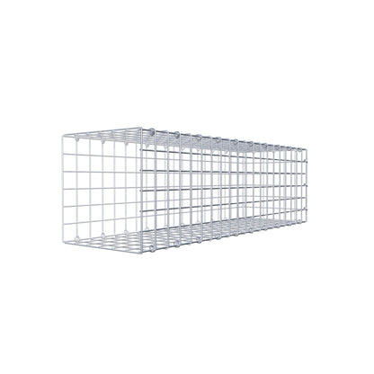 Gavión adicional tipo 2 100 cm x 30 cm x 30 cm (L x A x P), malla 5 cm x 5 cm, anillo en C
