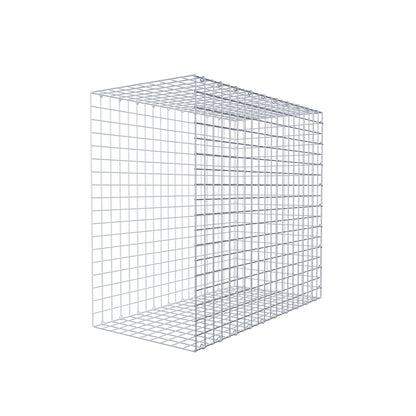 Mounted gabion type 2 100 cm x 90 cm x 50 cm (L x H x D), mesh size 5 cm x 5 cm, C-ring