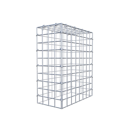 Pila adicional tipo 3 50 cm x 40 cm x 20 cm (L x A x P), malla 5 cm x 5 cm, anillo en C