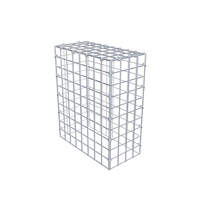 Pila adicional tipo 3 50 cm x 40 cm x 20 cm (L x A x P), malla 5 cm x 5 cm, anillo en C