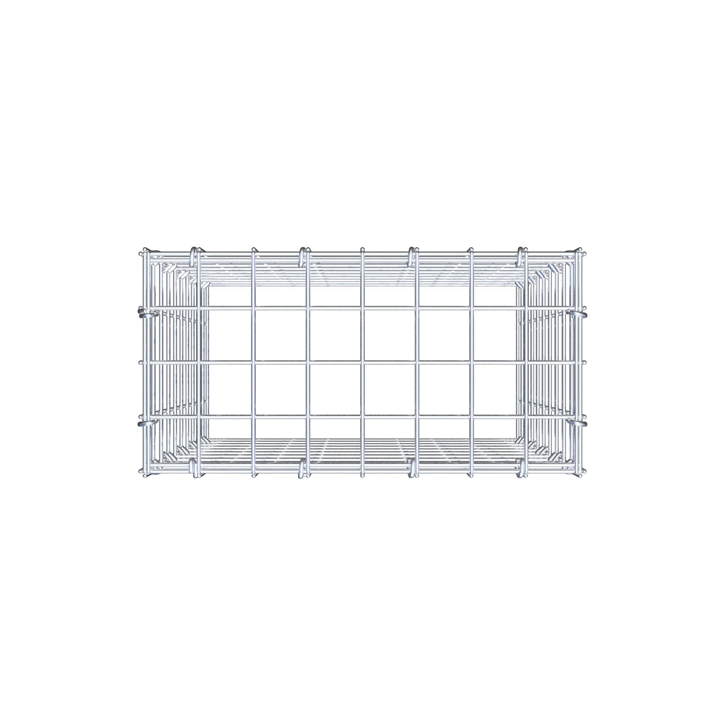 Pila adicional tipo 3 50 cm x 40 cm x 20 cm (L x A x P), malla 5 cm x 5 cm, anillo en C