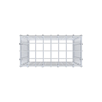 Pila adicional tipo 3 50 cm x 40 cm x 20 cm (L x A x P), malla 5 cm x 5 cm, anillo en C