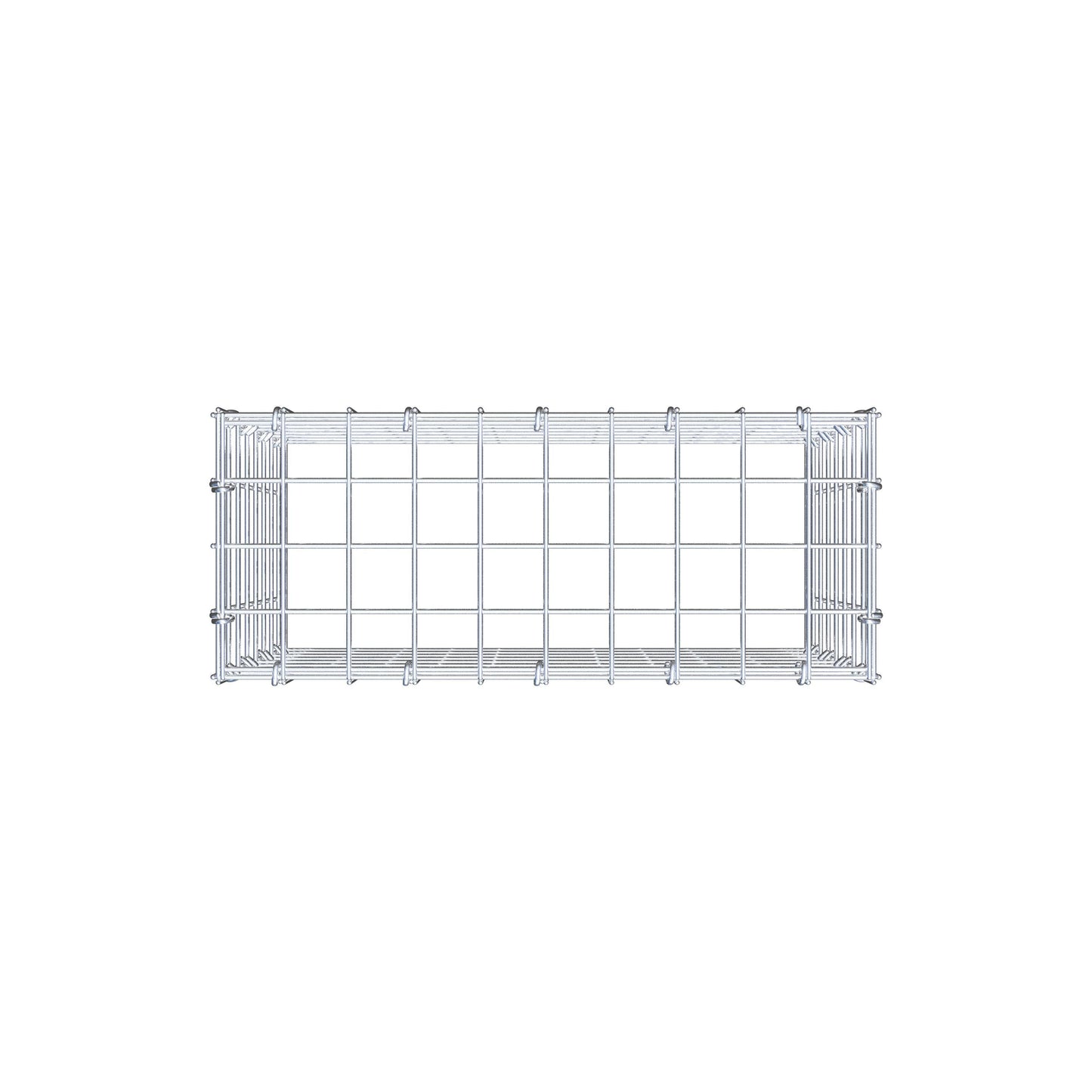 Pila adicional tipo 3 50 cm x 40 cm x 20 cm (L x A x P), malla 5 cm x 5 cm, anillo en C