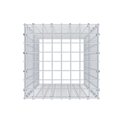 Gabião Tipo 3 80 cm x 40 cm x 40 cm (C x A x P), malhagem 5 cm x 5 cm, anel C