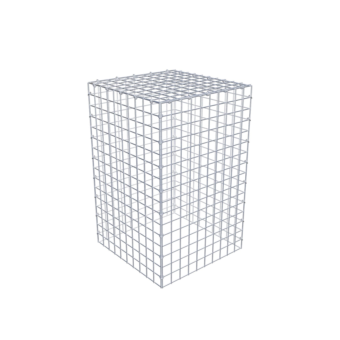 Pila adicional tipo 3 80 cm x 50 cm x 50 cm (L x A x P), malla 5 cm x 5 cm, anillo en C