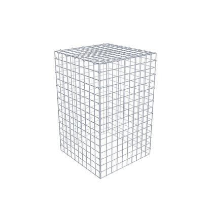 Pila adicional tipo 3 80 cm x 50 cm x 50 cm (L x A x P), malla 5 cm x 5 cm, anillo en C