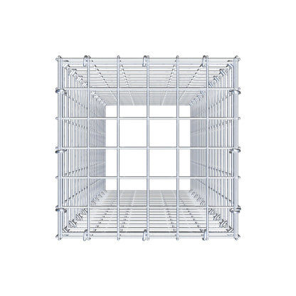 Gabbione aggiuntivo di tipo 3 100 cm x 30 cm x 30 cm (L x A x P), maglia 5 cm x 5 cm, anello a C