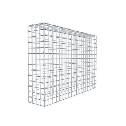 Mounted gabion type 3 100 cm x 70 cm x 20 cm (L x H x D), mesh size 5 cm x 5 cm, C-ring