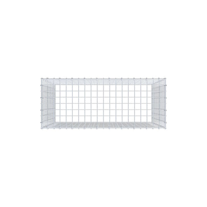 Anbaugabione Typ 3 100 cm x 90 cm x 40 cm (L x H x T), Maschenweite 5 cm x 5 cm, C-Ring
