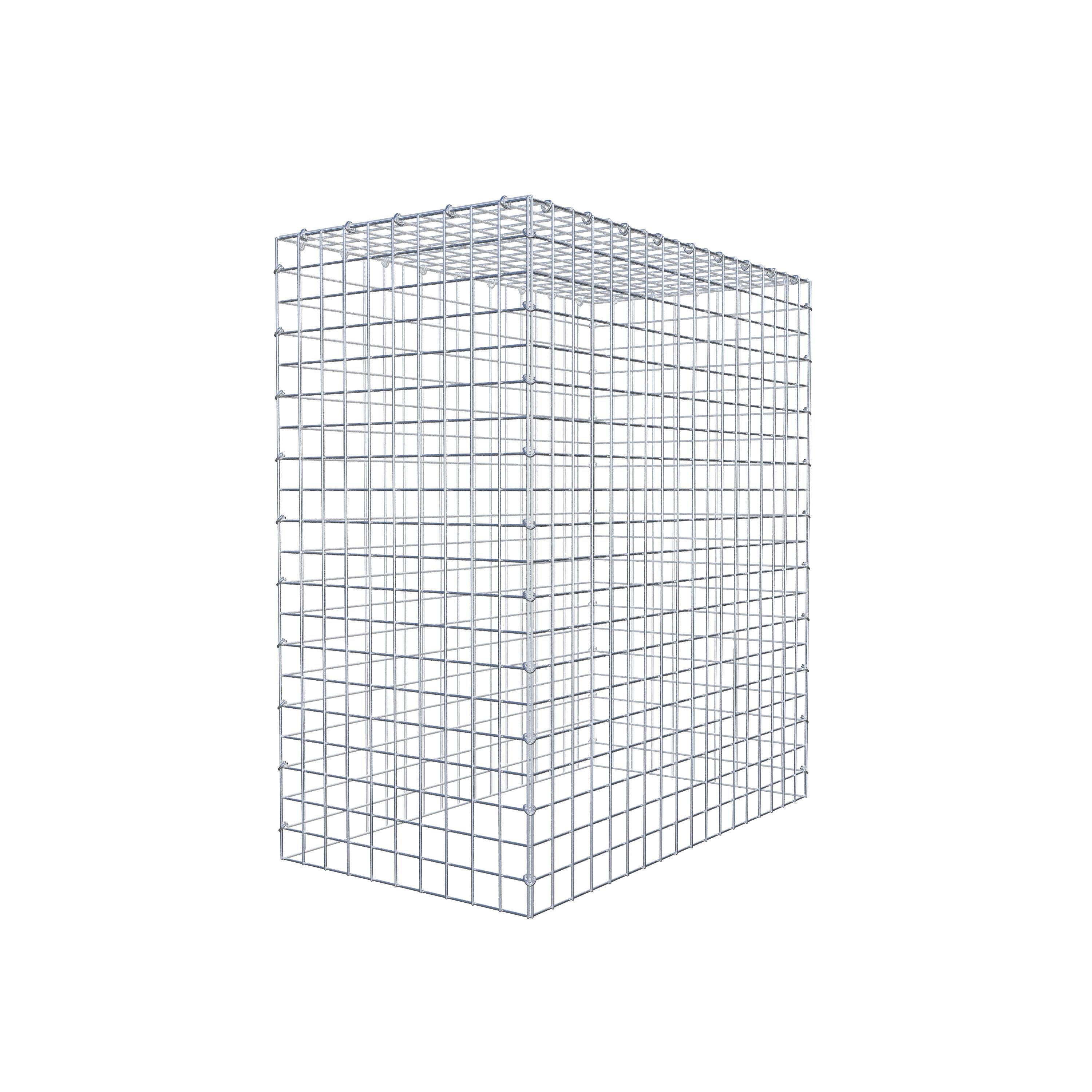 Mounted gabion type 3 100 cm x 90 cm x 50 cm (L x H x D), mesh size 5 cm x 5 cm, C-ring