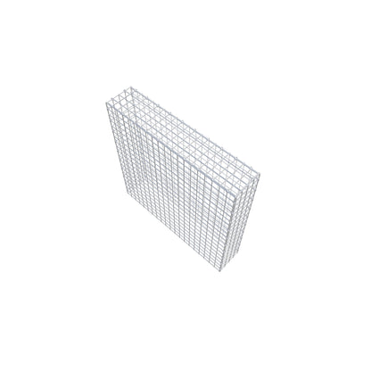 Anbaugabione Typ 3 100 cm x 100 cm x 20 cm (L x H x T), Maschenweite 5 cm x 5 cm, C-Ring