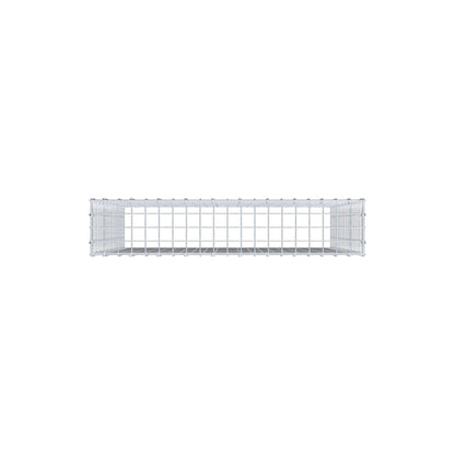 Anbaugabione Typ 3 100 cm x 100 cm x 20 cm (L x H x T), Maschenweite 5 cm x 5 cm, C-Ring