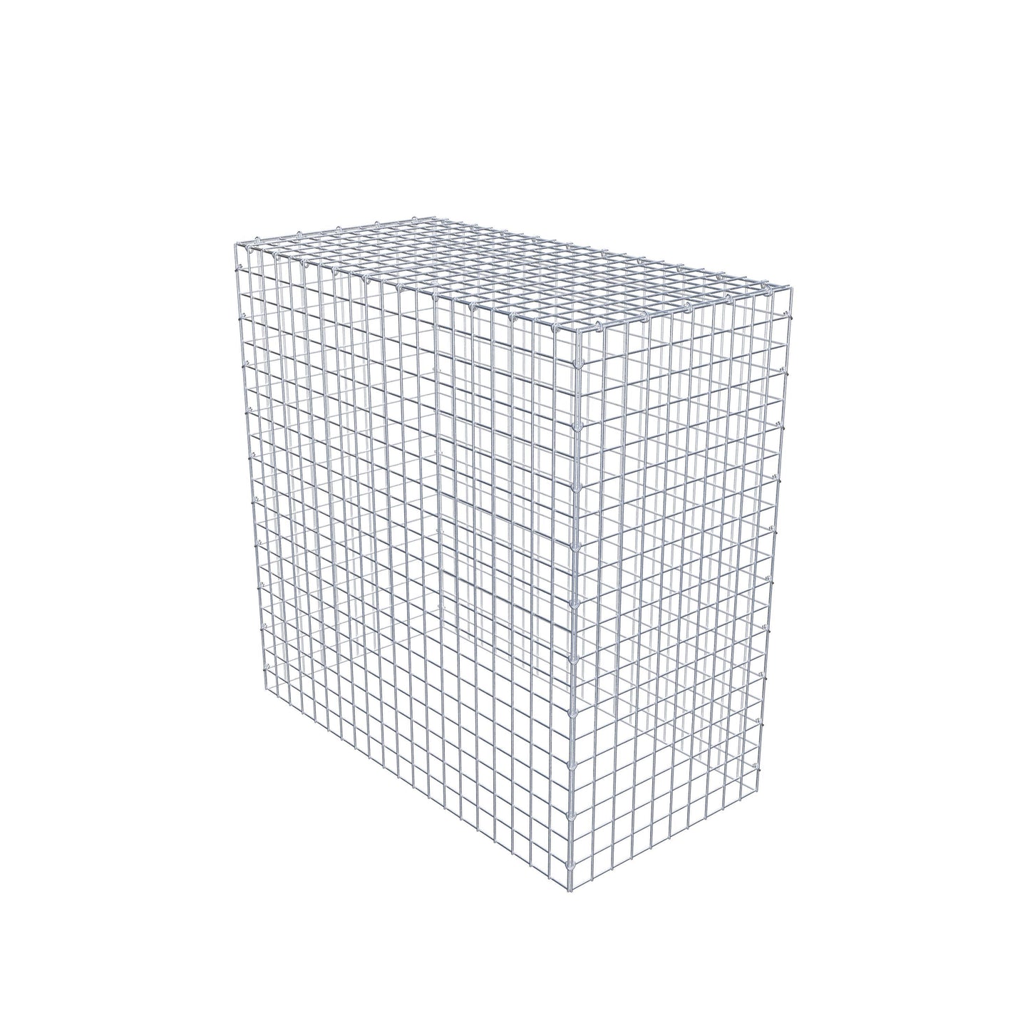 Extra gabion typ 3 100 cm x 100 cm x 50 cm (L x H x D), maskstorlek 5 cm x 5 cm, C-ring