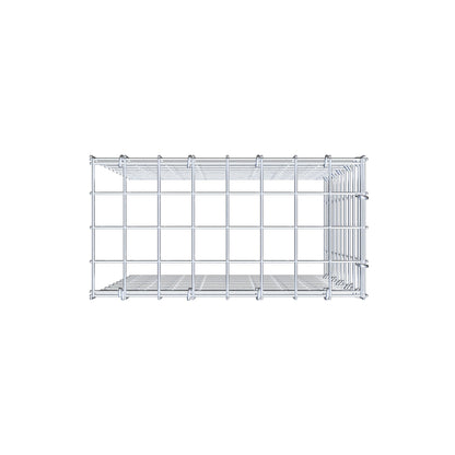 Pila adicional tipo 4 50 cm x 40 cm x 20 cm (L x A x P), malla 5 cm x 5 cm, anillo en C