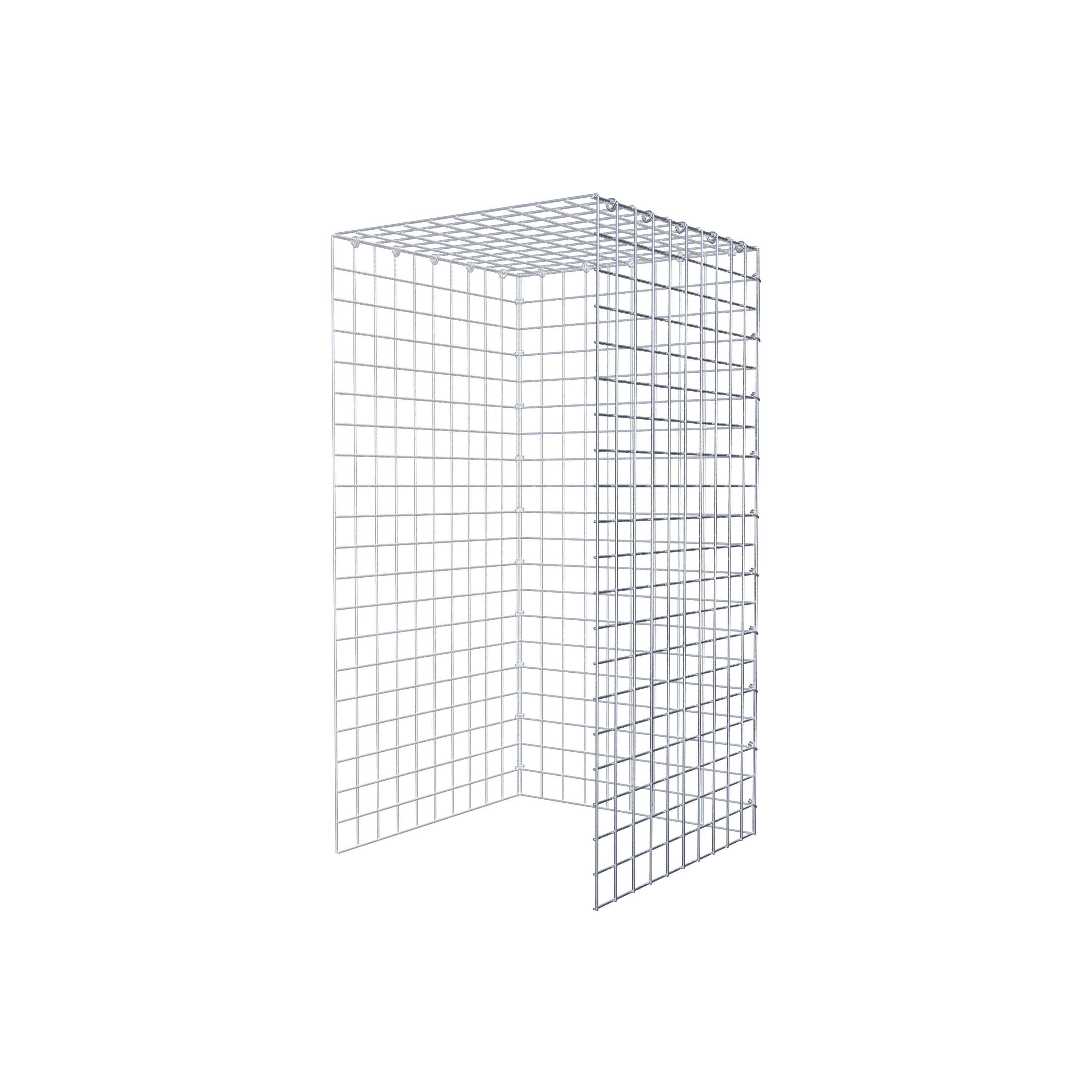 Add-on schanskorf type 4 100 cm x 50 cm x 50 cm (L x H x D), maaswijdte 5 cm x 5 cm, C-ring