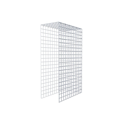 Extra gabion typ 4 100 cm x 60 cm x 30 cm (L x H x D), maskstorlek 5 cm x 5 cm, C-ring