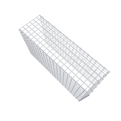 Extra gabion typ 4 100 cm x 60 cm x 30 cm (L x H x D), maskstorlek 5 cm x 5 cm, C-ring