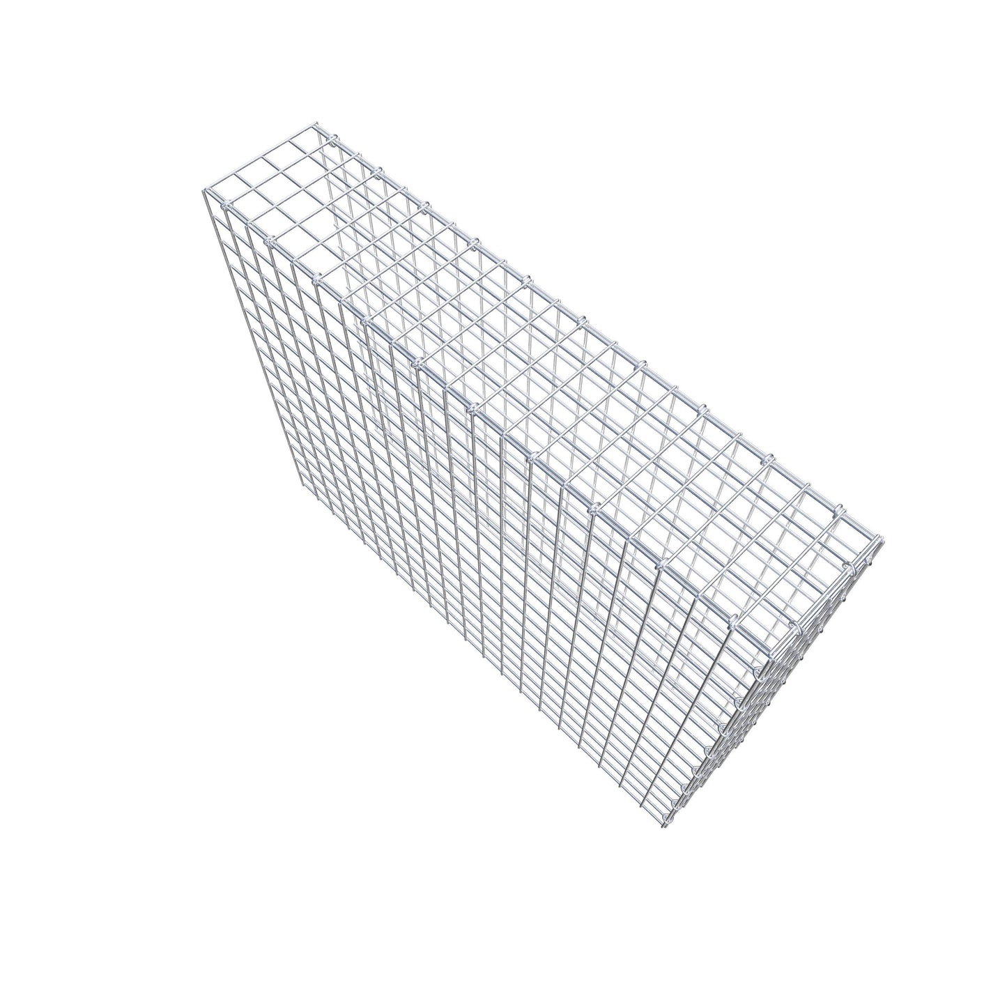 Extra gabion typ 4 100 cm x 80 cm x 20 cm (L x H x D), maskstorlek 5 cm x 5 cm, C-ring