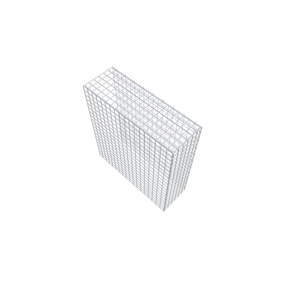 Gavión adicional tipo 4 100 cm x 90 cm x 30 cm (L x A x P), malla 5 cm x 5 cm, anillo en C