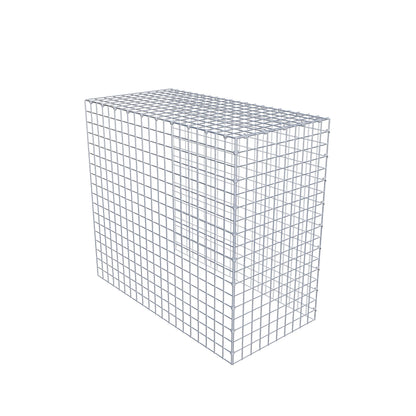 Mounted gabion type 4 100 cm x 90 cm x 50 cm (L x H x D), mesh size 5 cm x 5 cm, C-ring
