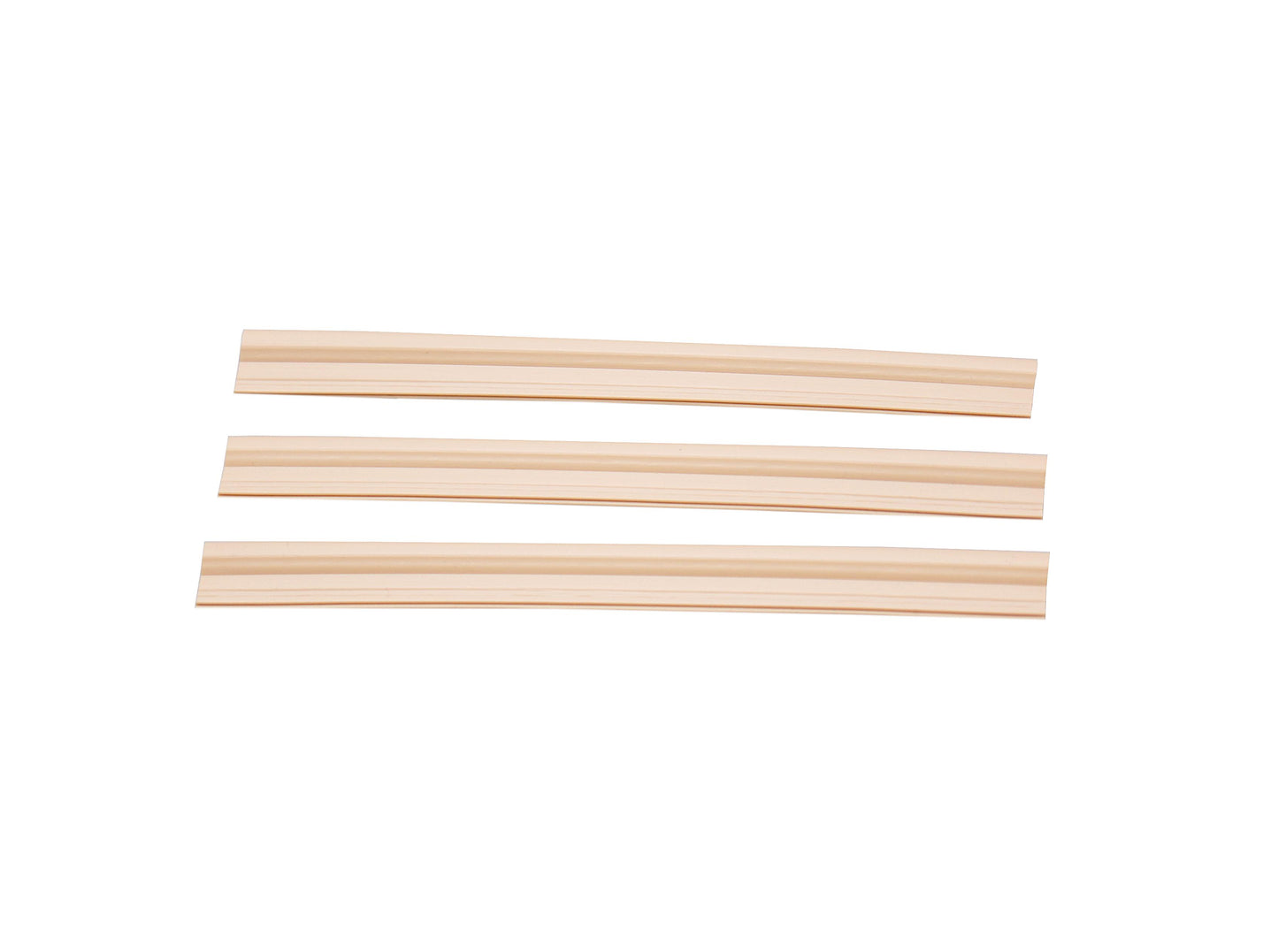 2x clips de fijación para tiras de mosquitera beige MW 5 x 20 cm